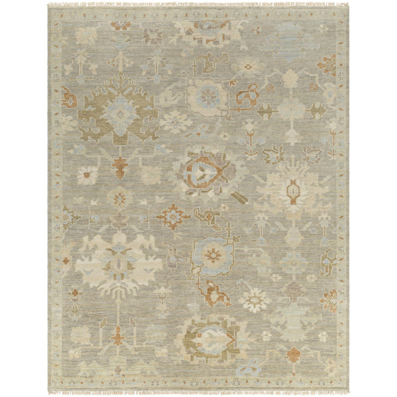 Rectangle Antalya Wool Area Rug, Rectangle 2' x 3'