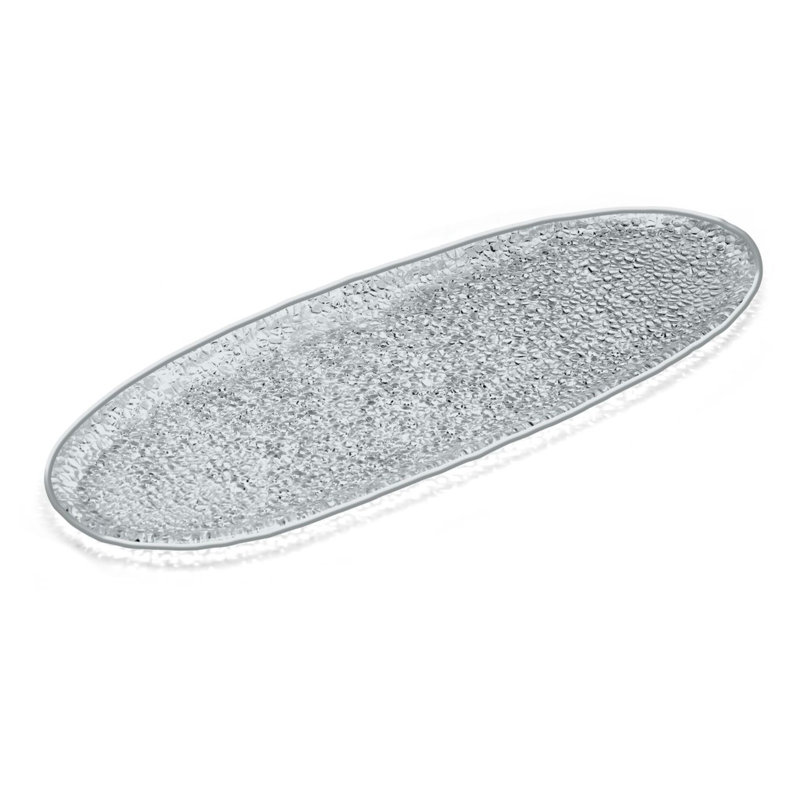 Lirica Special Oval Tray, Silver