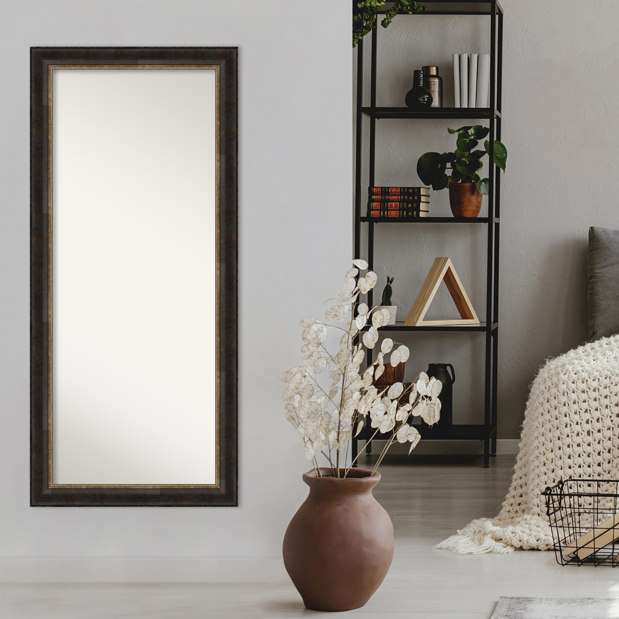 August Grove® Abdulrhaman Flat Floor Mirror | Wayfair