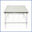 Verre trempé ultramoderne Table basse rectangulaire en acrylique - Large surface invisible pour le salon