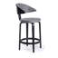 Fila Upholstered Stool with Solid Wood Frame-1128834859