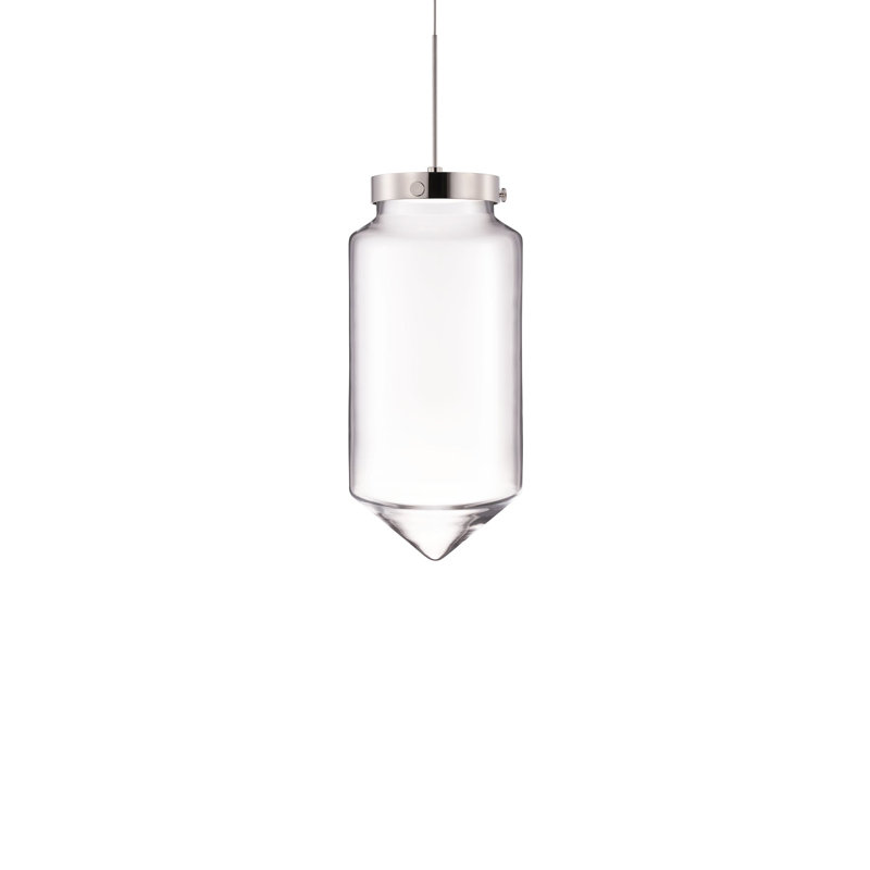 Dart 1 - Light LED Pendant, Clear