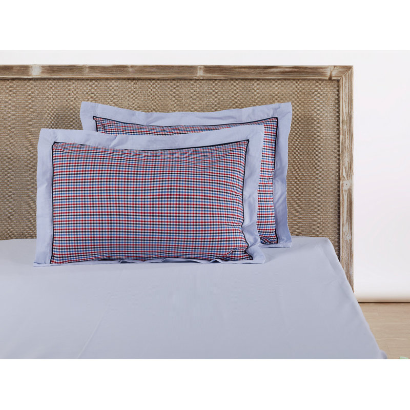 Taie d'oreiller 100% coton Borja, Simple
