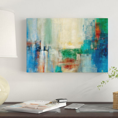 «Color Field» par Theo Beck, reproduction sur toile tendue