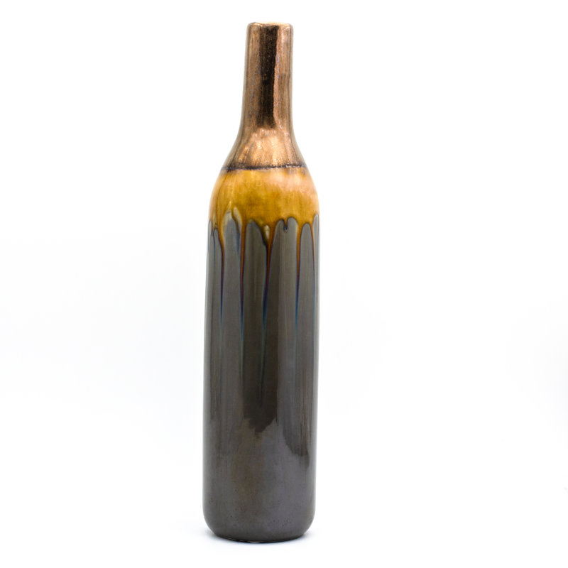 Patina Sienna Bottle Vase