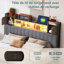 Upholstered Linen Bed-1577820813