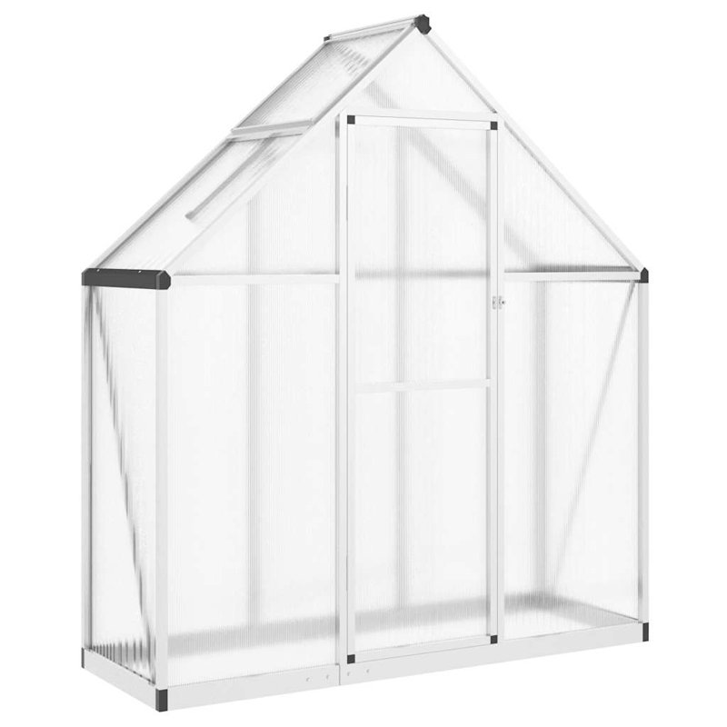 Ceferina 5.5 Ft W x 2 Ft D Greenhouse, Silver