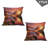 Fabric Reversible Throw Pillow-99021160-99021161