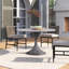 Timberly 48'' Stone Outdoor Dining Table