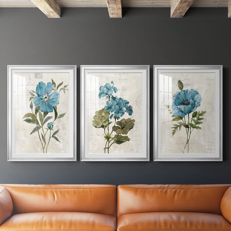 Lin Pivoine, reproduction encadrée de qualité supérieure - prête à être accrochée, H 36,5 po x l 53 po x P 2,5 po