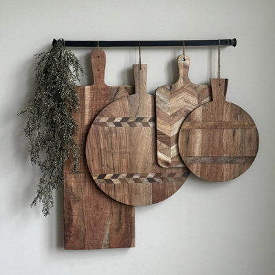 "sarge" - Serving Board Collection 4 Set - Organic Wall Decor