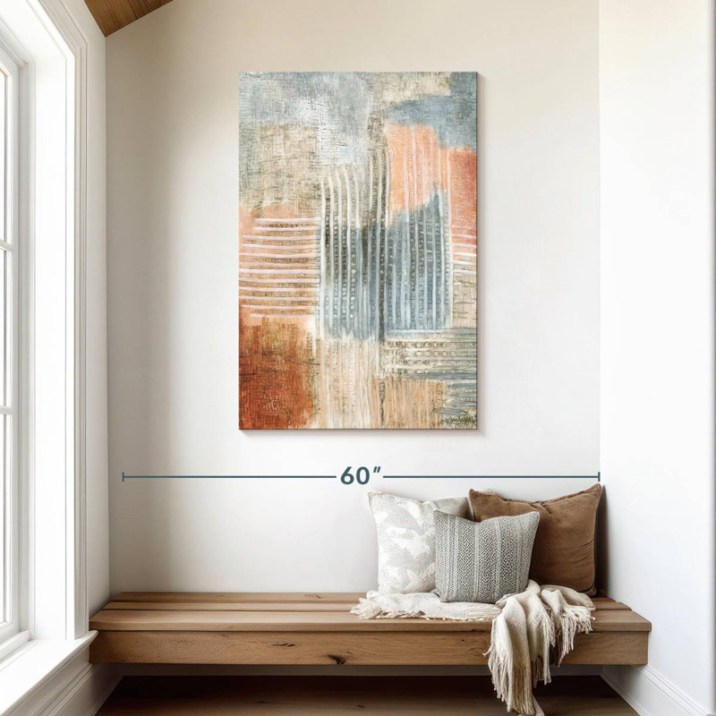 Avery Summer Rust I, 45" H x 30" W