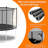 Creationstry 14.1 x 14.1 Round Backyard Trampoline