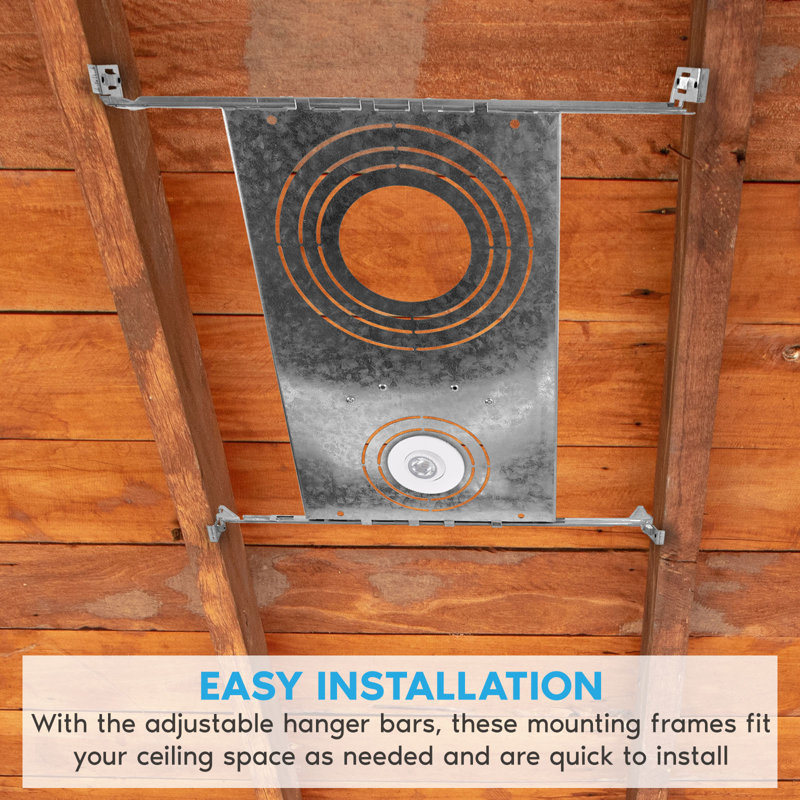 Ensemble de 4 plaques de montage extensibles Luxrit