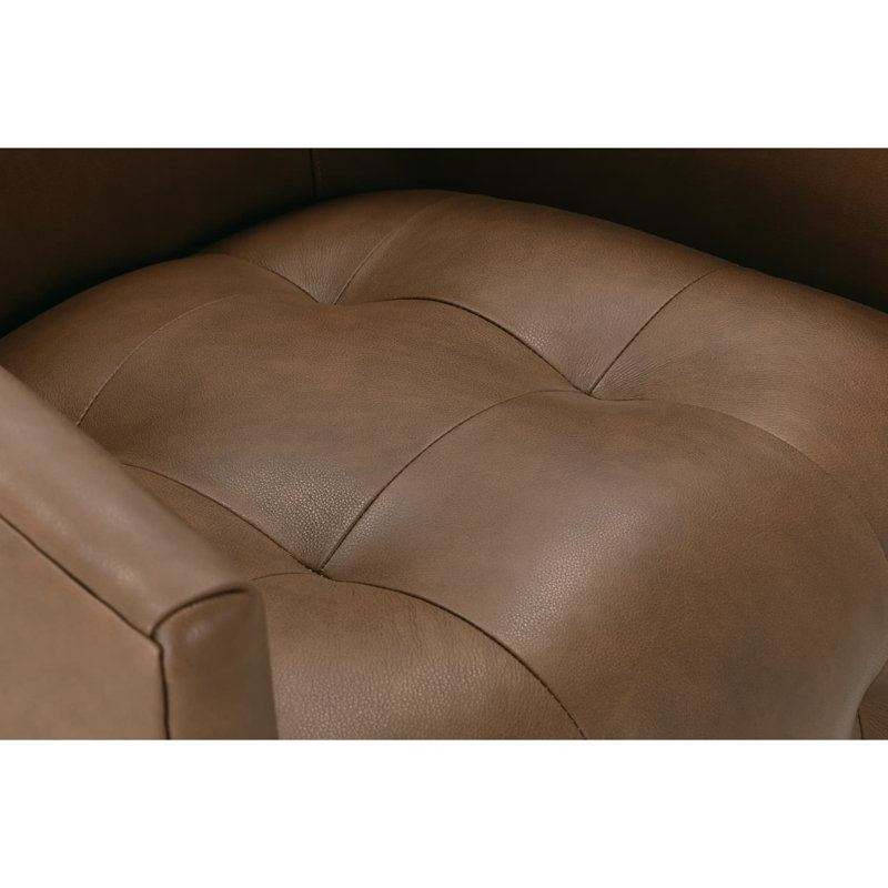 Pate Leather Accent Chair