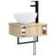 Single Bathroom Vanity with Ceramic Basin-699954321