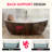 67" X 29.5" Freestanding Solid Surface Bathtub With Rich Wooden Texture – Stone Resin Tub With Ergonomic Design