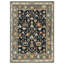 Antiquity Wool Oriental Area Rug in Blue-2040490160