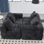 Canapé confortable en chenille pour une détente et un style dans n'importe quelle pièce-129580081-129580084