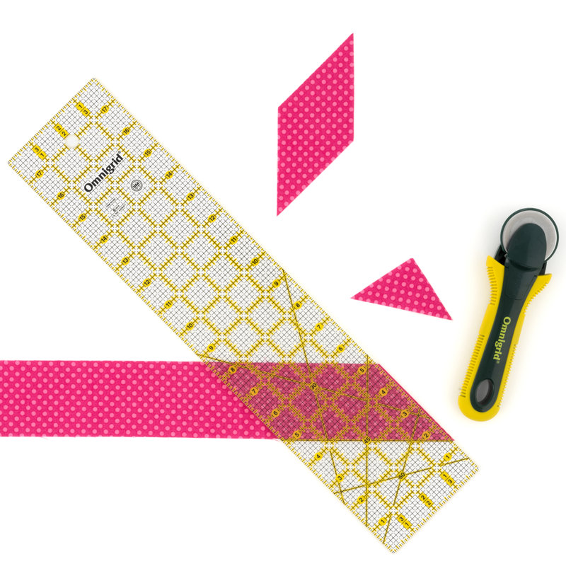 Omnigrid 4" x 8" Rectangle Quilting & Sewing Ruler