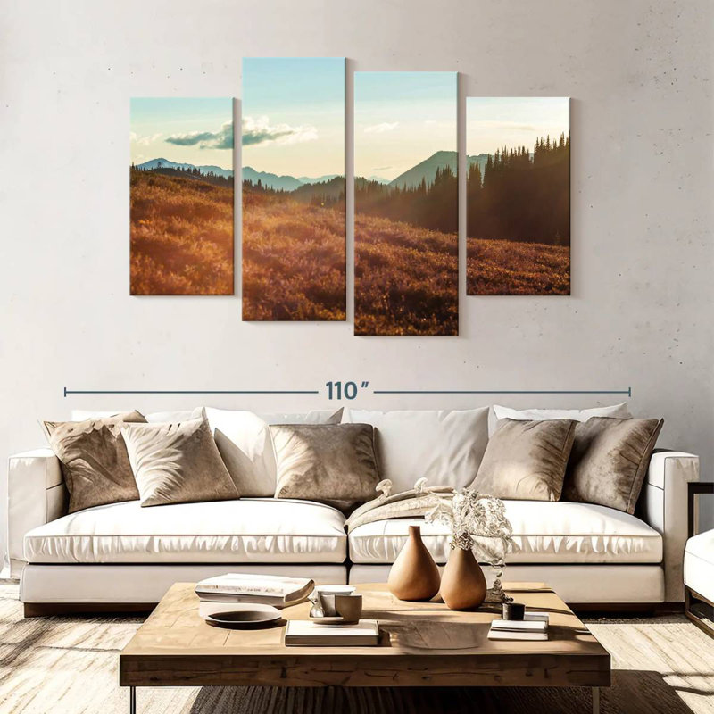Alvord North Cascade Range Sunrise, 54" H x 84" W