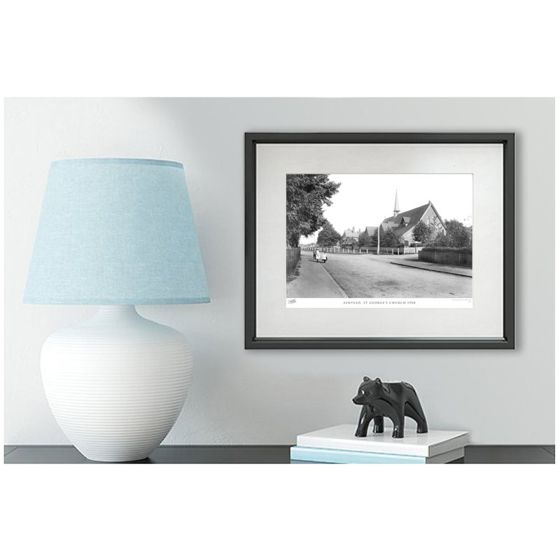 Ashtead, St George's Church 1908 by Francis Frith - Single Picture Frame Print, 60cm H x 80cm W  x 2.3cm D