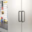 Astro Series 32 In. W X 79 In. H X 20 In. D Metal Wall Mounted Storage Cabinet