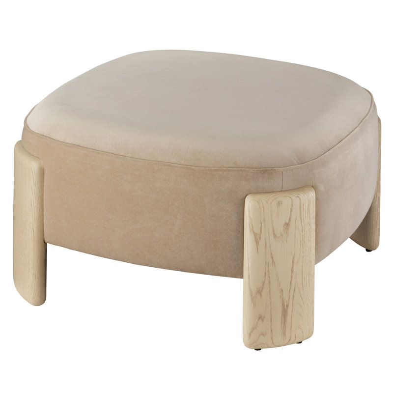 Tarte Square Ottoman, Grey