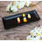 Pack Of 3 Black Kokuyo Ceramic Collection Rectangular Serving Platter 14" L