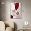 "Impasto Red I", impression murale encadrée par Art Remedy, cadre argenté, 24 x 36-470375415-470375418