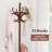 Solid Wood Freestanding Coat Rack-1911126356