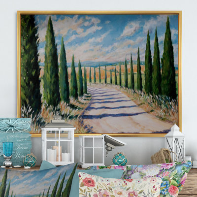 " Tuscany Valley Sunset Landscape II "