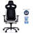 Vertagear Adjustable Reclining Ergonomic Faux Leather Swiveling PC & Racing Game Chair-75264606