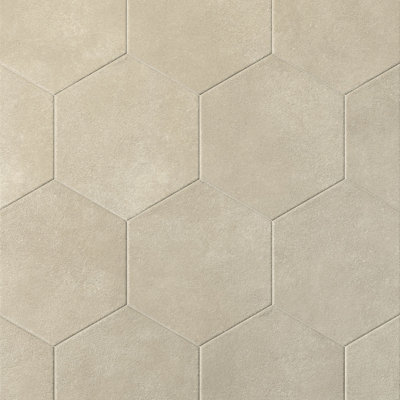 Handmade 9X10 Hexagon Porcelain Tile