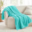 Couverture en flanelle de lits pour lit simple / simple TG pour fille, couverture douce et confortable de 300 g / m² pour dortoir et décoration intérieure, brouillard bleu, cadeau toutes saisons-116397927-116397907