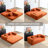 Convertible Sleeper Sofa Bed with Pillows, 2 in 1 Pull Out Cloud Sofa Bed,Corduroy Folding Mattress Couch Removable And Washable Sofa, Yoga Sofa Lounge Couch for Living Room Bedroom-844702421-871140799