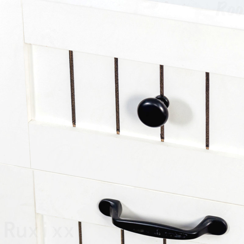 Armoire à linge avec 2 paniers à linge amovibles et 2 tiroirs