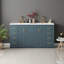 ​​60" Double Vanity with Ceramic Sinks​,Solid Wood Frame Bathroom Storage Cabinet Unit-976587375
