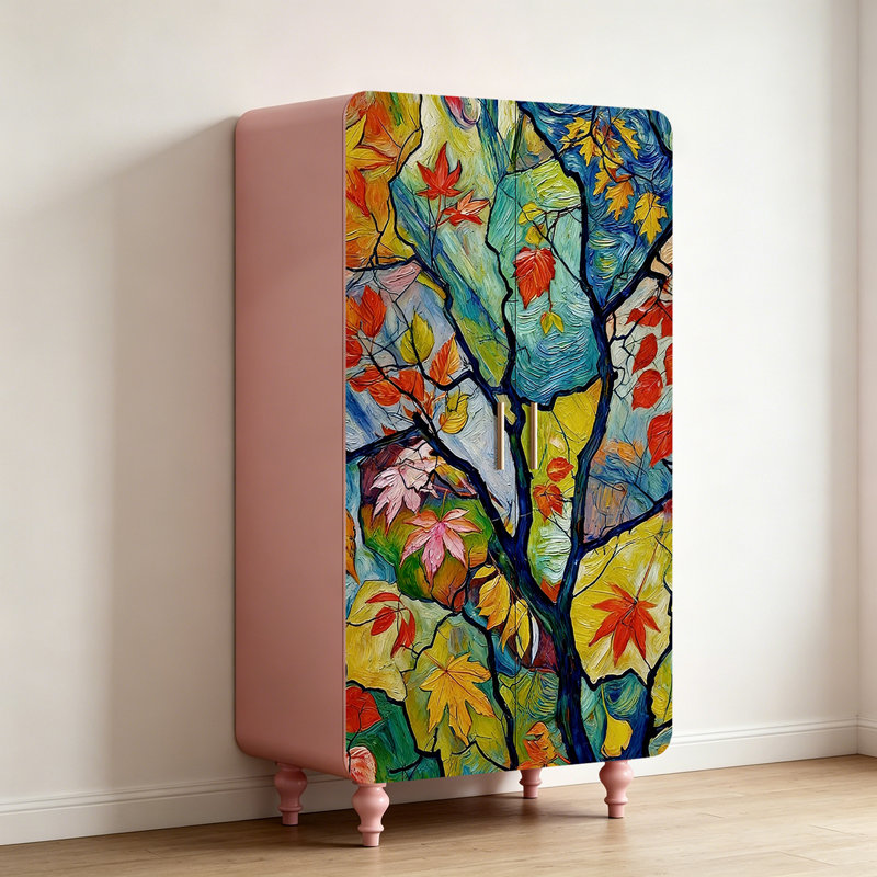 Creative household bedroom wardrobe