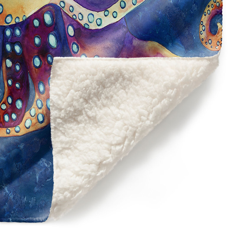  Couverture douce en sherpa, 51 po x 60 po