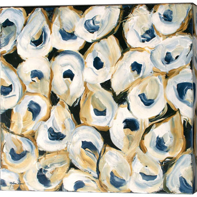«Oysters» par Melissa Lyons, art mural sur toile