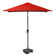 Helland 6' 6" x 6' 6" Square Market Umbrella with Base