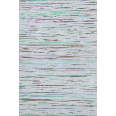 Premium Machine Washable Harjo AMF1603 Stripes Rug