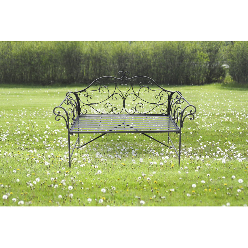 Morosco Metal Traditional Bench