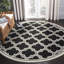 Tapis géométrique anthracite / ivoire Ammundsen-1500924745