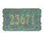 Plaque d'adresse murale 1 ligne Signature Series-716170902-716170898-716170894
