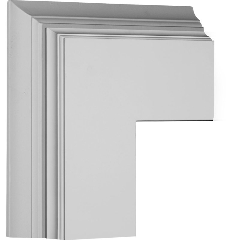 Perimeter Outside Corner for 8" Deluxe Coffered Ceiling System (Kit)