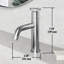 Cass 8" H Single Handle Single Hole Bathroom Faucet-61564711