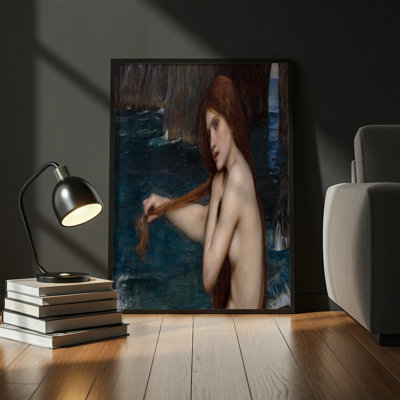 Wyche 1 Piece Floater Frame Wall Art