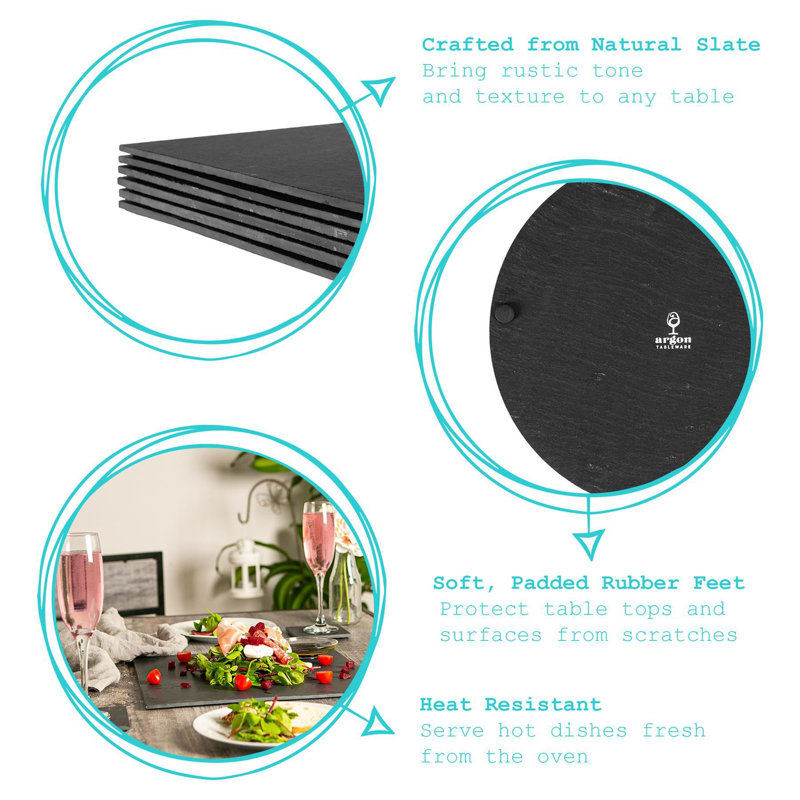 Cellular No Pattern Round Placemat